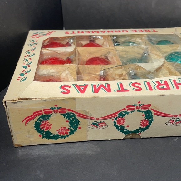 COPY - 1950's Vintage Polish Mercury Glass Ball Ornaments! 11 ornaments - Picture 15 of 16